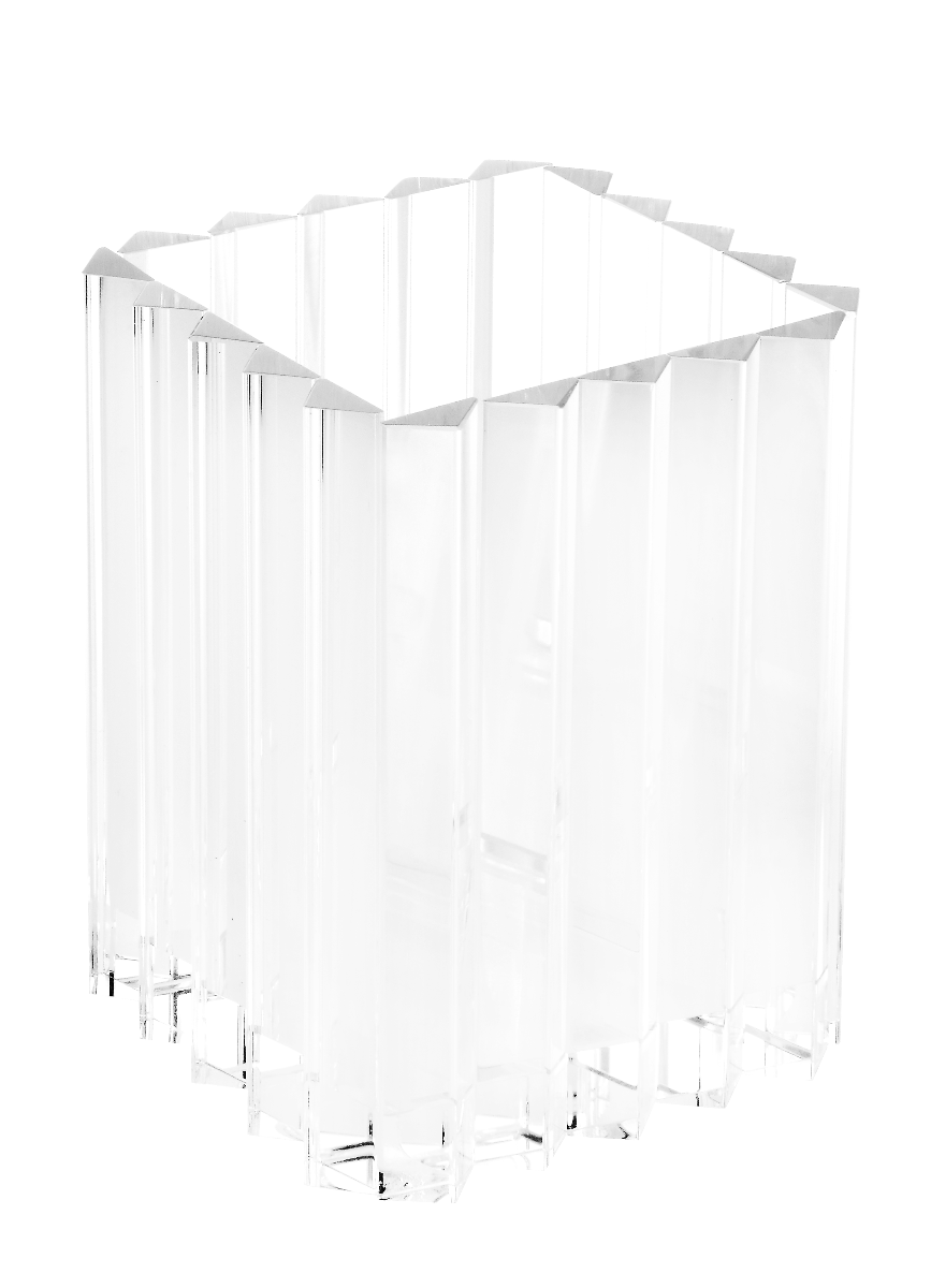 Świecznik Crystal Bars 13x13x17cm