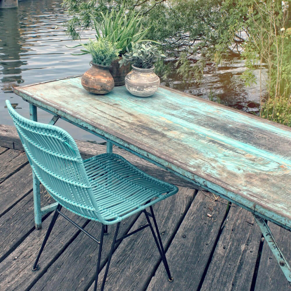 VINTAGE - Table/console pliante