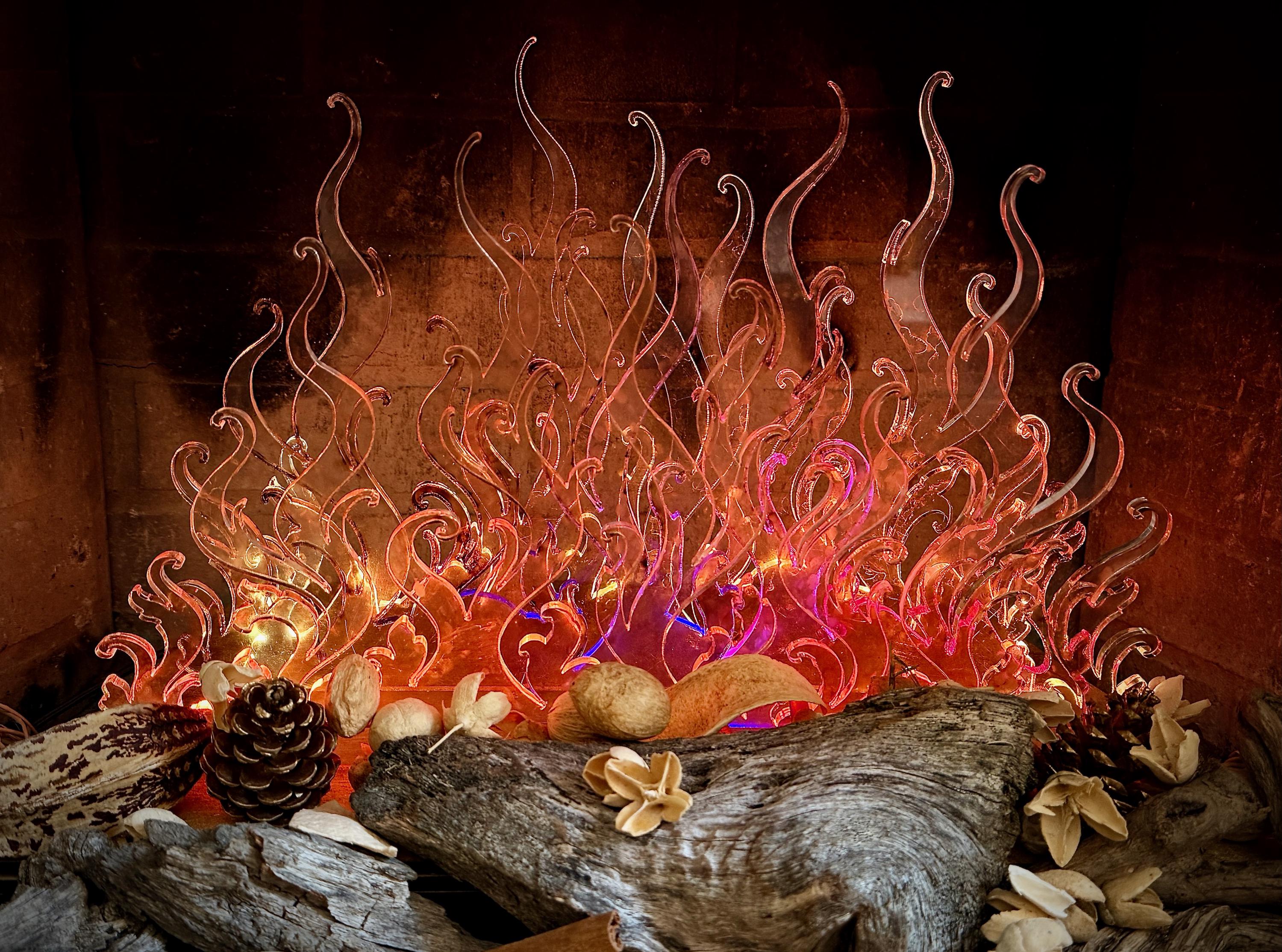 FireLight Hearth - Glowing LED Fireplace Insert