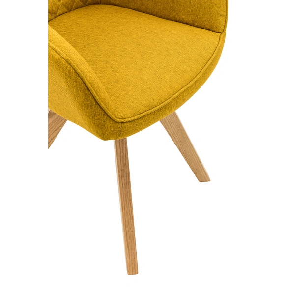 Stuhl, Höhe: 88 cm, gelb, 2 stk