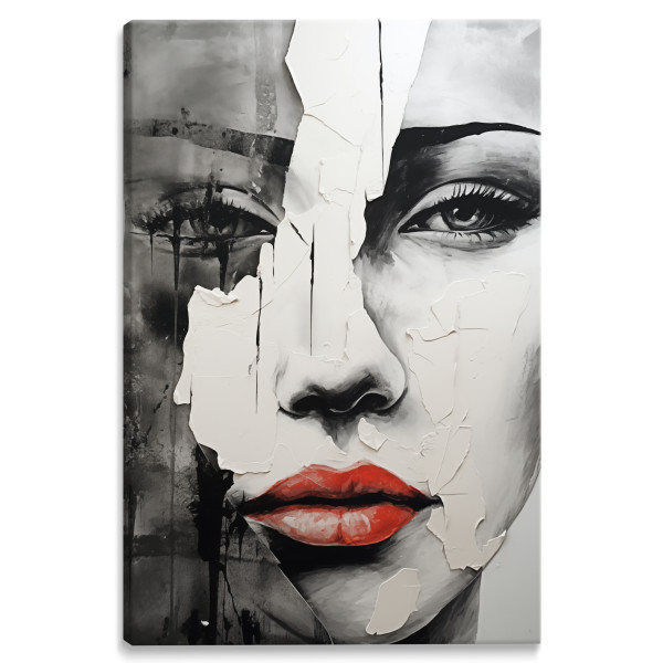 Obraz Do Sypialni Abstrakcyjny Portret Kobiety 20x30cm