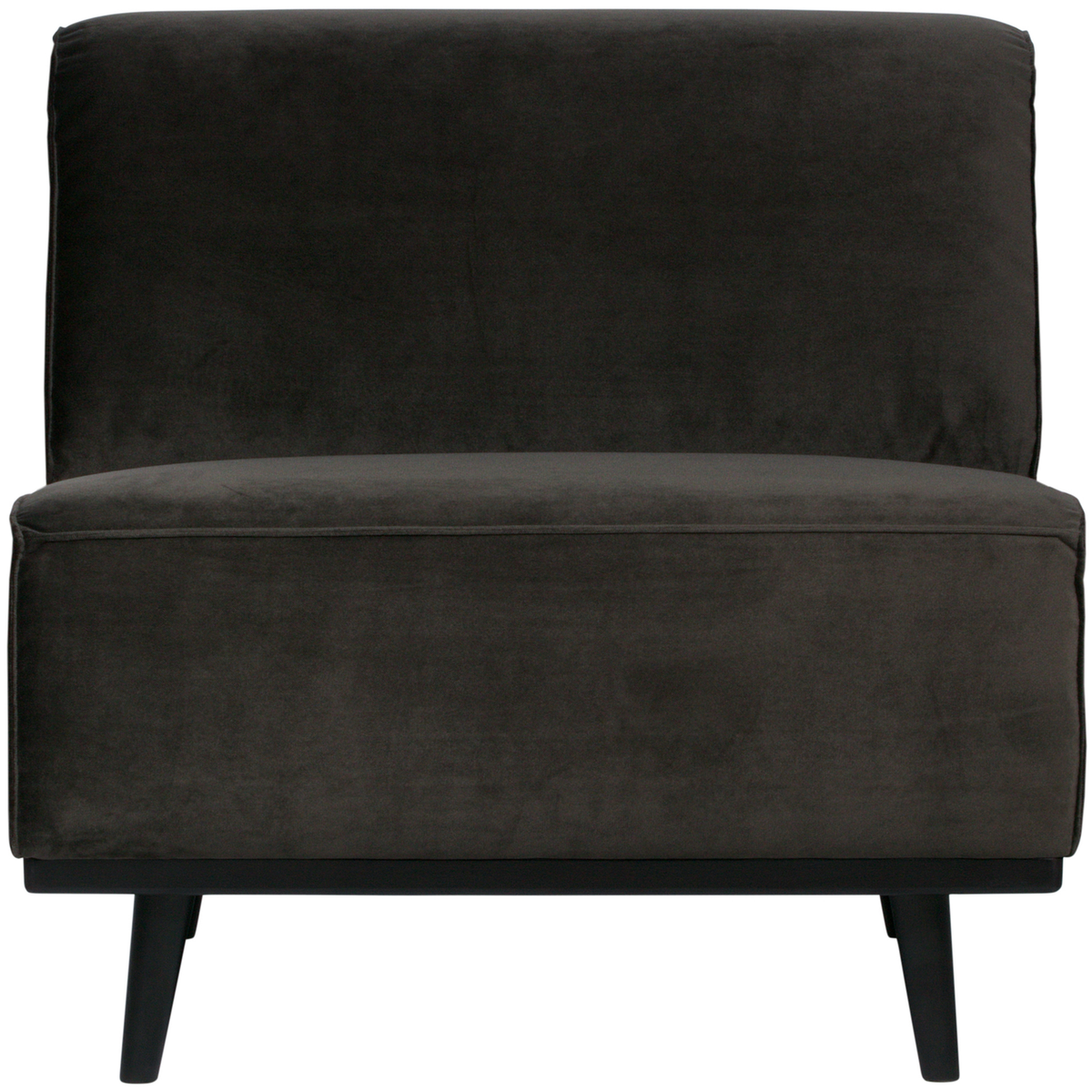 WOOOD 1-zits element Statement - Velvet - Warm Groen - 77x79x93