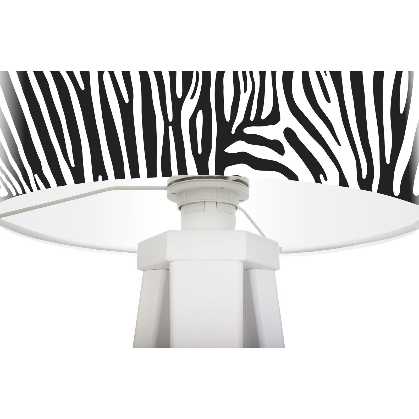 STAMPS - Lampe de chevet Bois Noir 30x30x45 cm