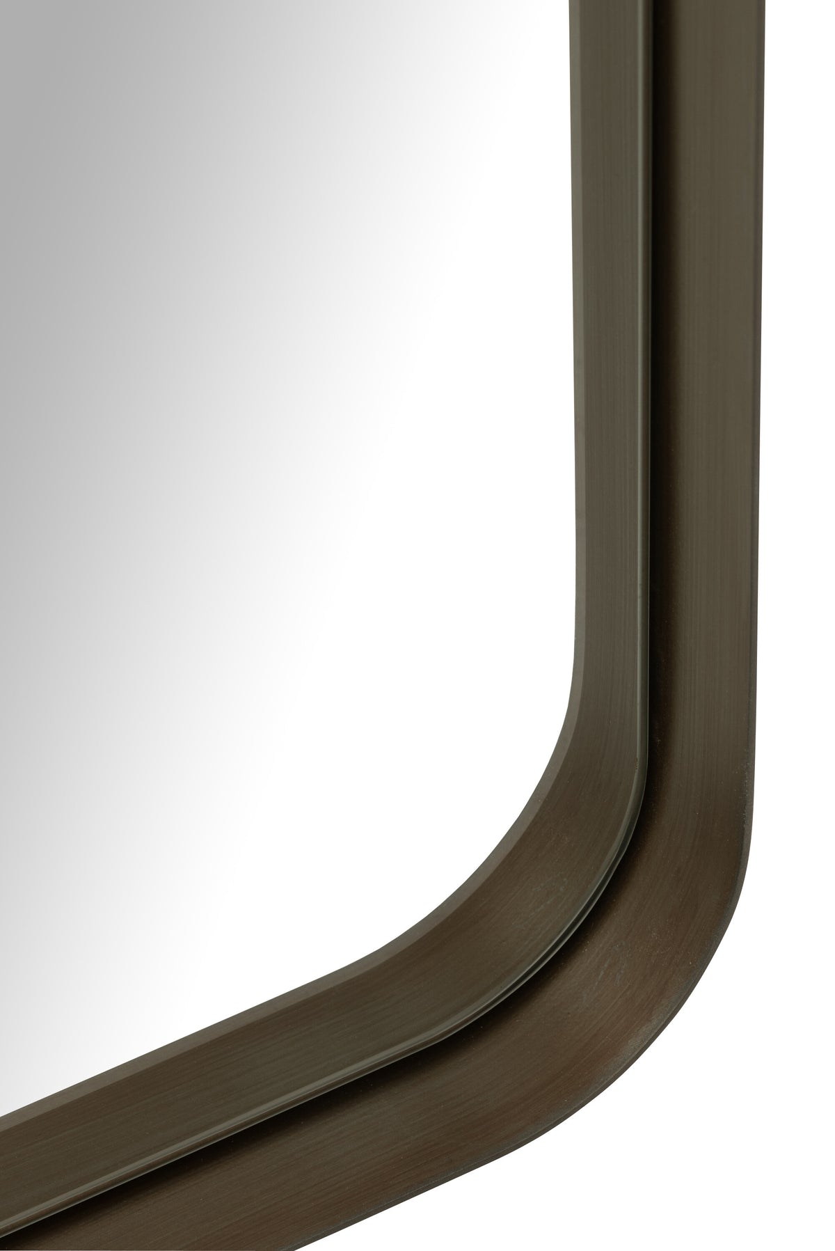 J-Line spiegel Markus - metaal/glas - zwart - small - 160 x 44 cm