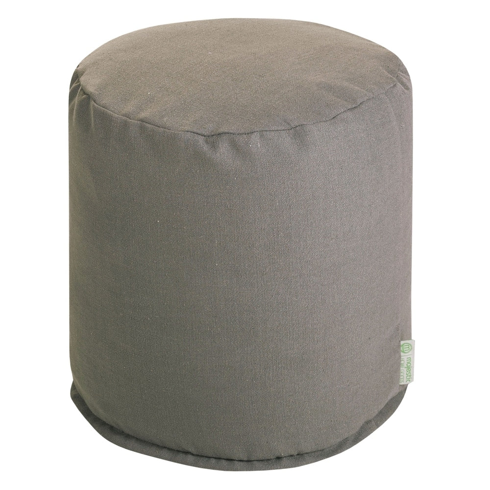 Majestic Home Goods Wales Collection Indoor Ottoman Pouf 16 L x 16 W x 17 H