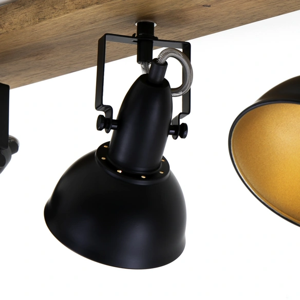 Spotleuchte »BARNIM«, Länge: 28 cm, Höhe: 15,7 cm, schwarz