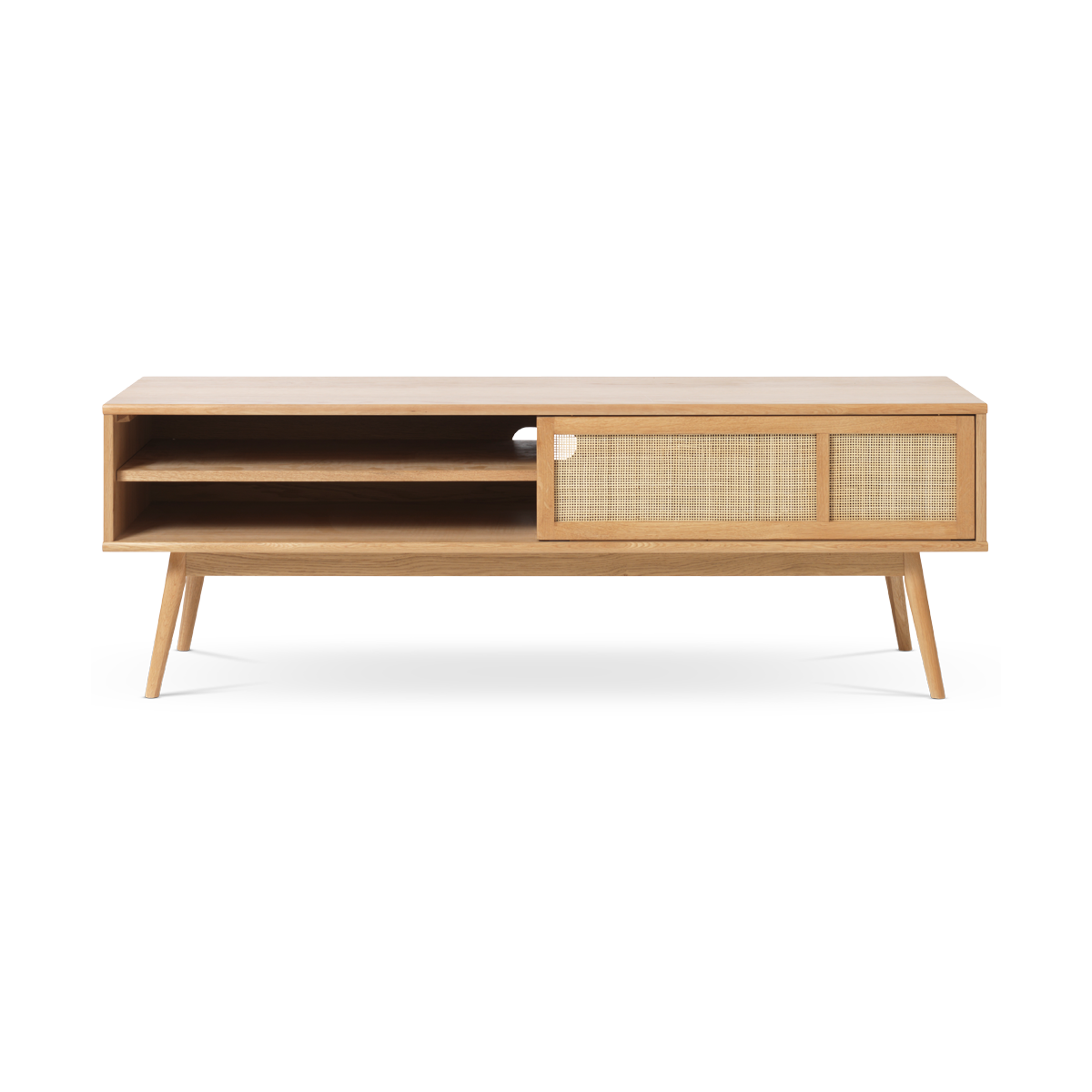 Olivine Boas TV meubel Naturel - Hout - 150 cm