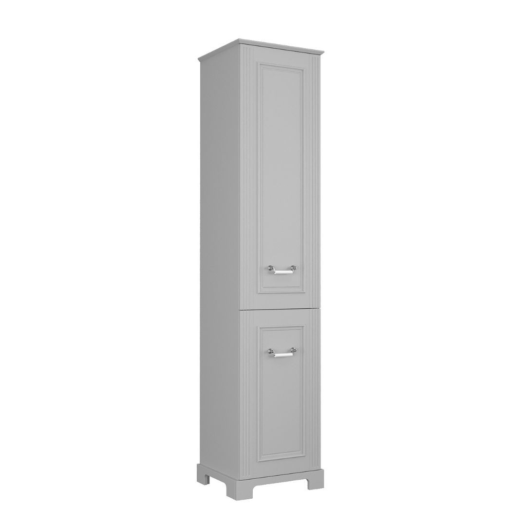 Szafka łazienkowa OXFORD 40 cm ciemno szara półmat wysoka