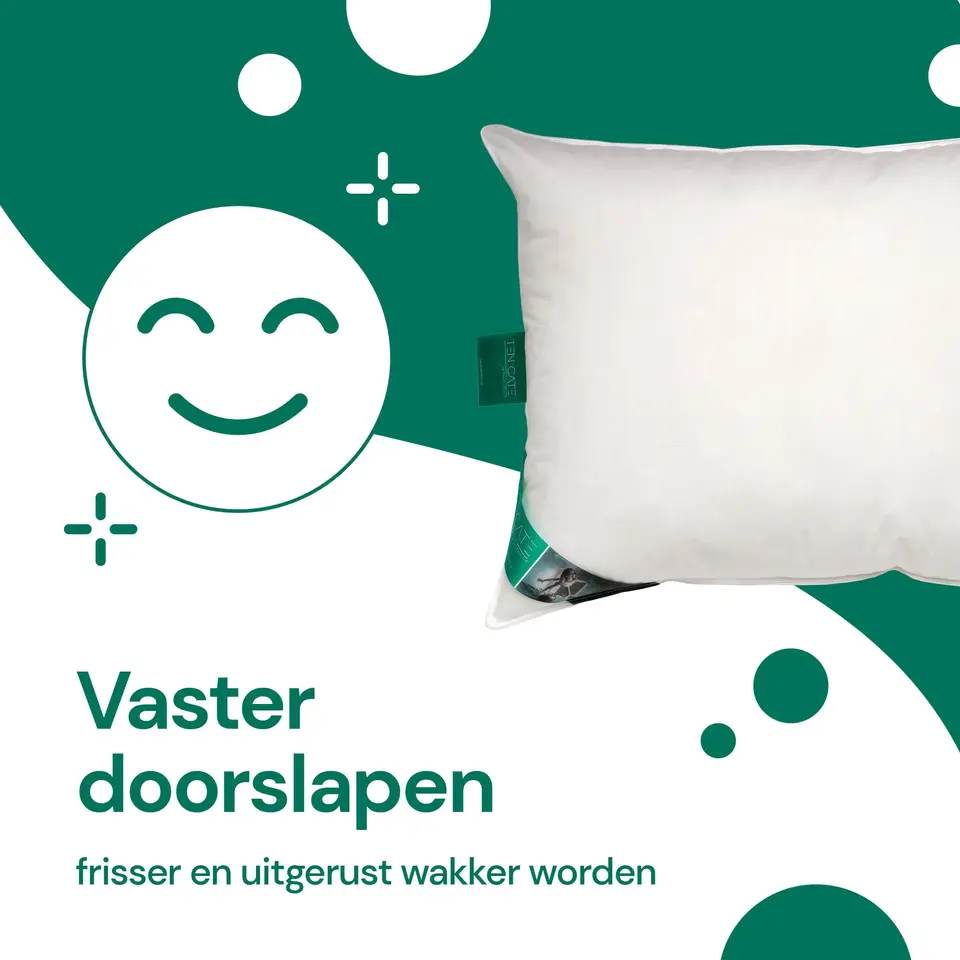 Ten Cate Cool Night Synthetisch Hoofdkussen - 60x70