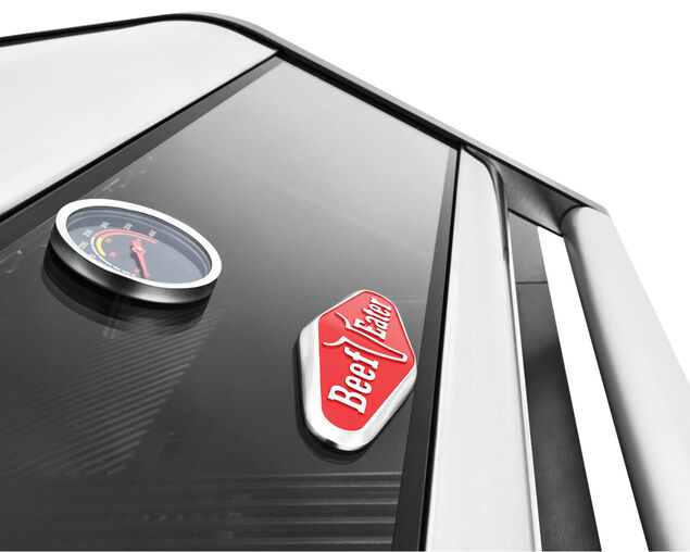 BeefEater 1600 Series - 4 Burner Stainless Steel BBQ With Side Burner (Silver)