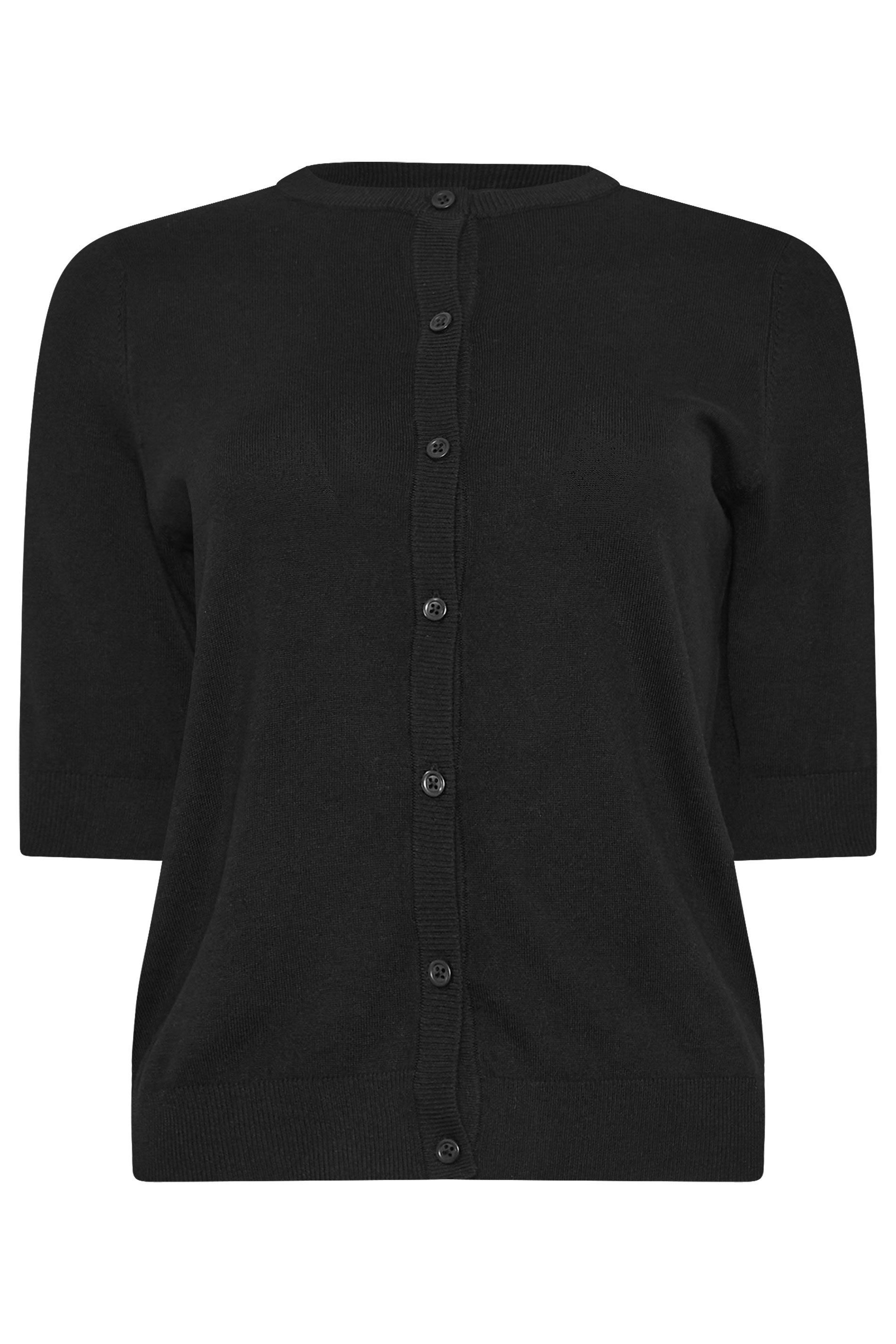 M&Co Button Through Short Sleeve Cardigan