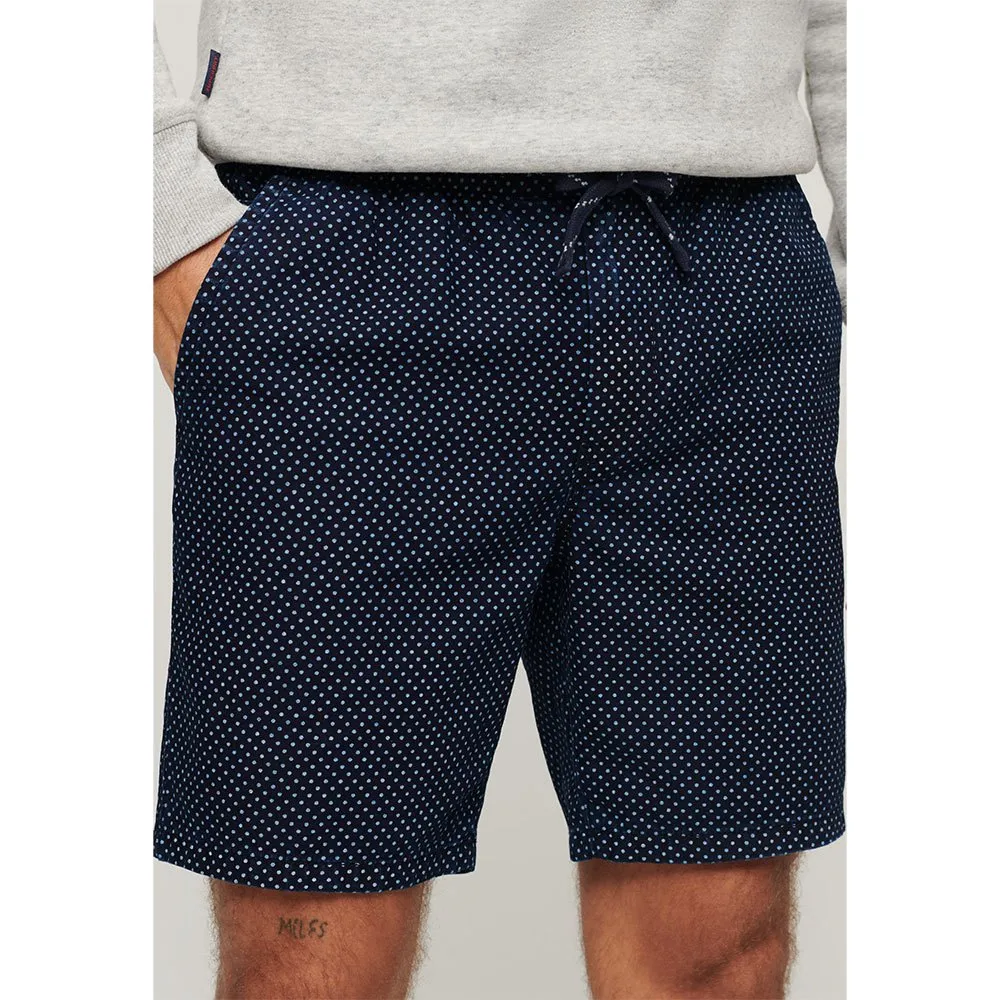 Superdry Indigo Dot denim shorts