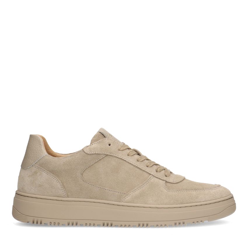 Manfield Beige suède sneakers