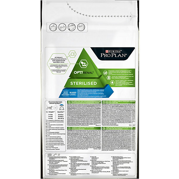 Croquettes pour chat stérilisé Pro Plan Sterilised Adult Optirenal au lapin 1,5kg
