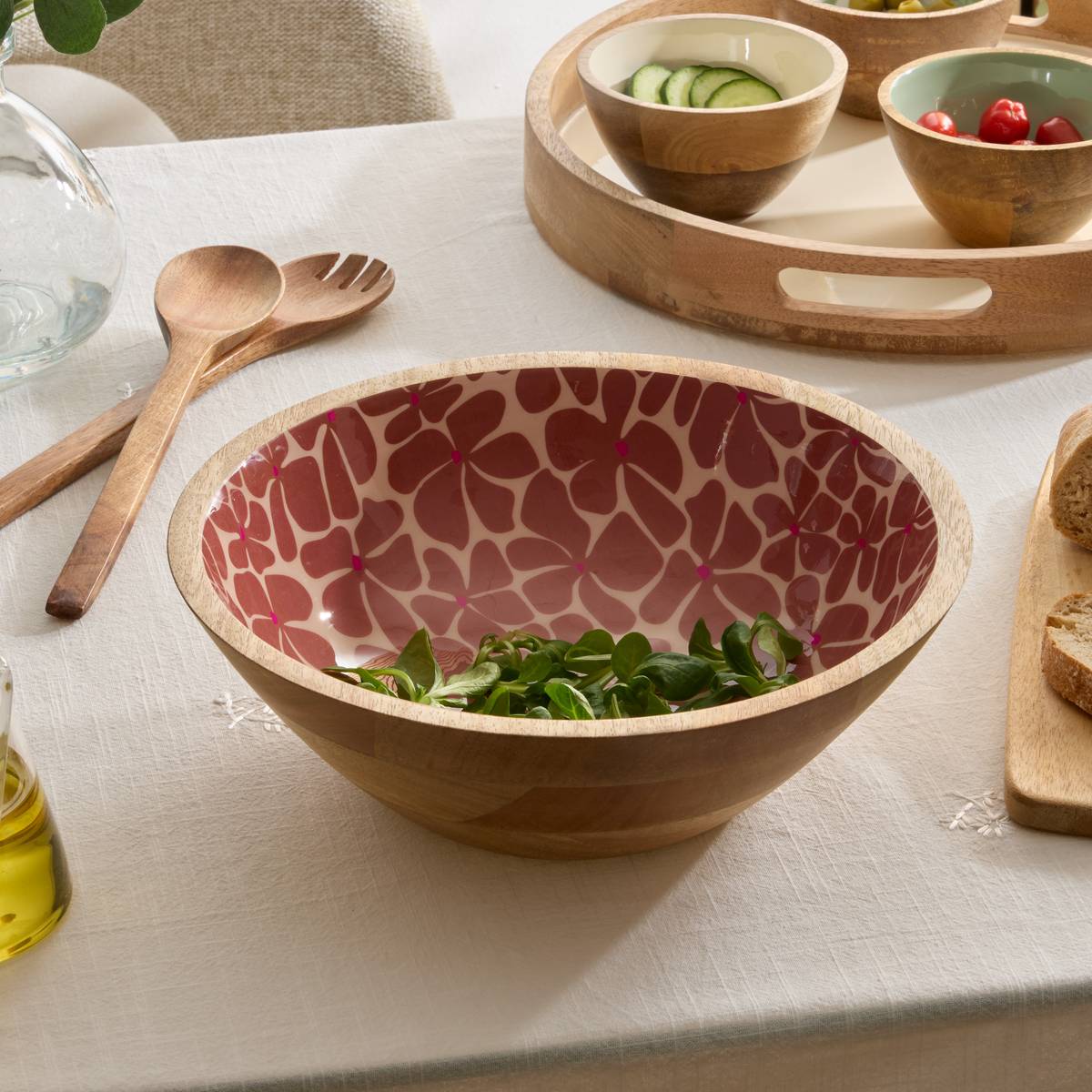Serving bowl"Inaya" Mango, 30x30 cm