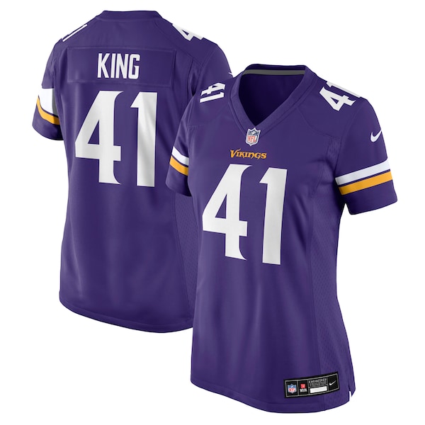 Kobe King Minnesota Vikings Nike Women's Team Game Jersey -  Purple