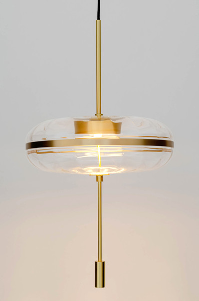 MOOSEE lampa wisząca CHAPLIN 360 mosiądz