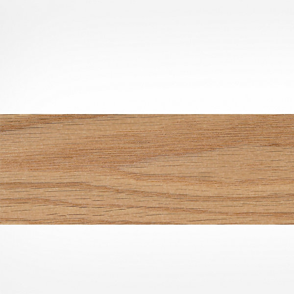 Barre de Seuil en Bois Chêne Massif Verni Mat- Aspect Naturel - 20x50x1200mm - Rattrapage de Niveau - à la Suisse