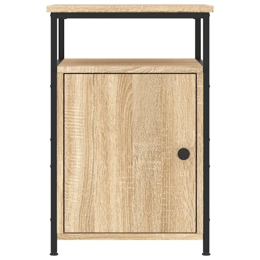 NNEVL Bedside Cabinets 2 pcs Sonoma Oak 40x42x60 cm Engineered Wood