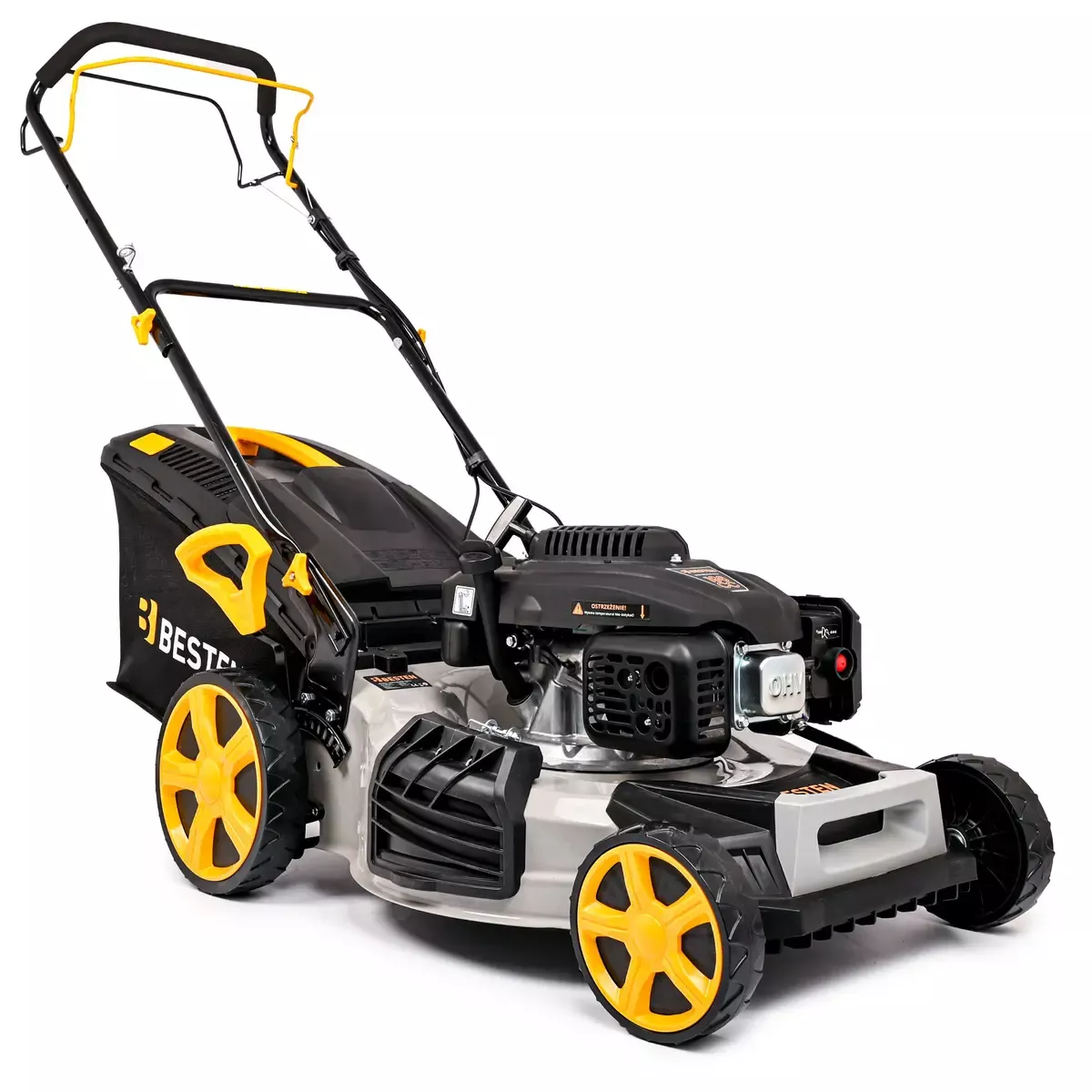 Kosiarka spalinowa z napędem BESTEN BE0002862 196cc 51 cm 4w1 kosz 70L