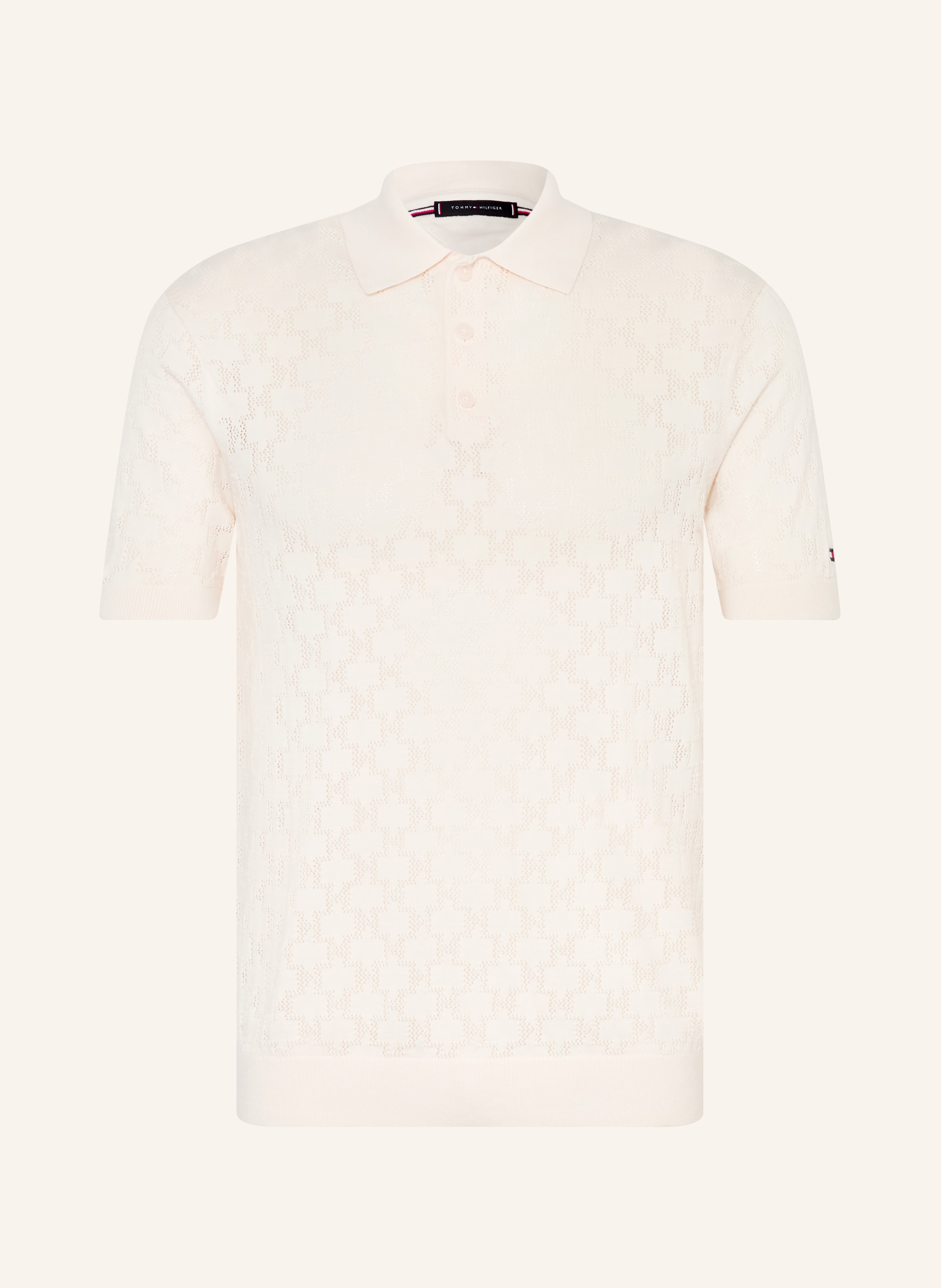 TOMMY HILFIGER Strick-Poloshirt