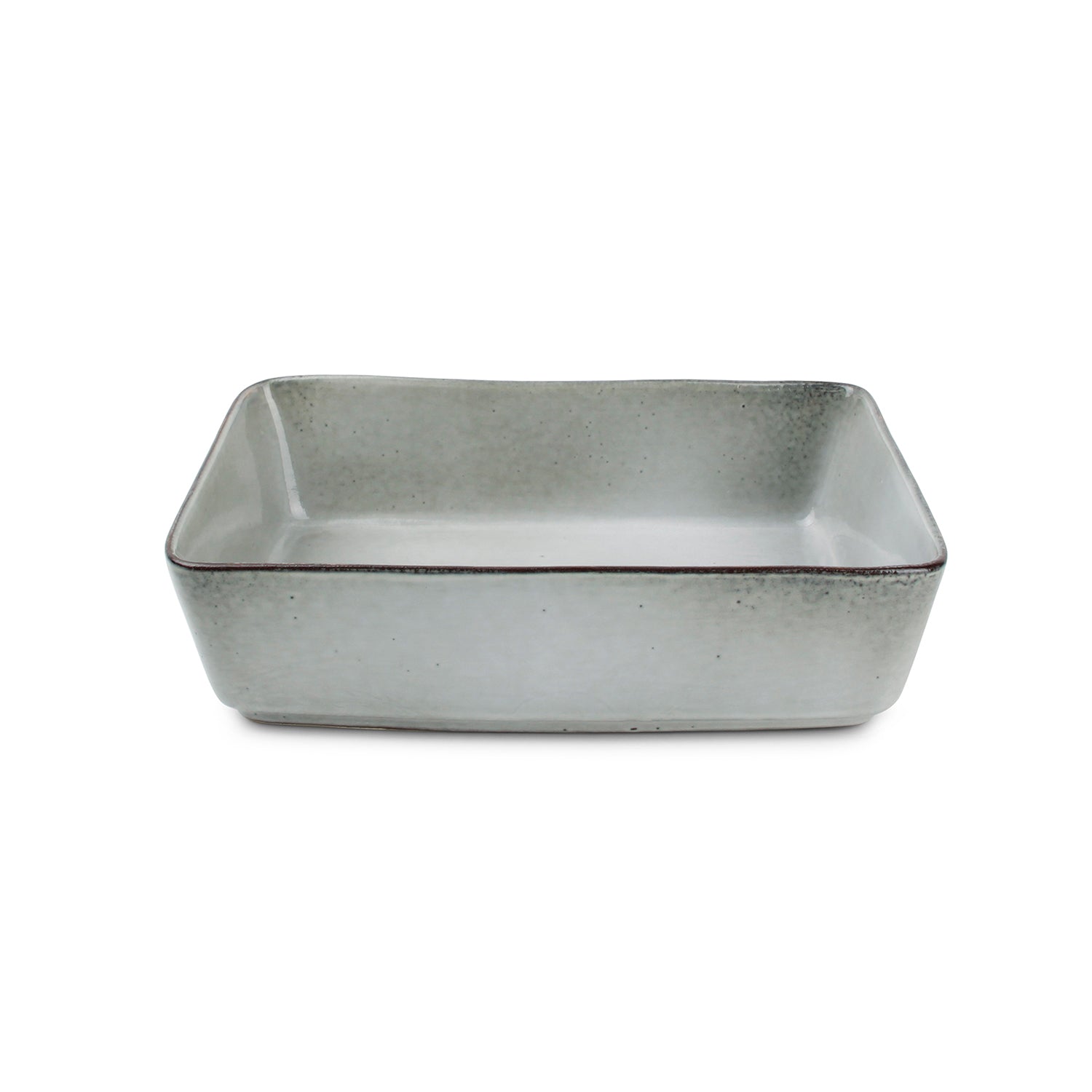 Salt & Pepper - Ovenschaal 20x13,5xH5,5cm groen Artisan - Set van 2