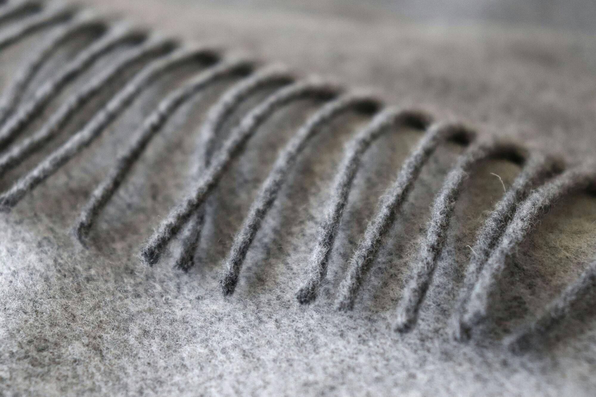 CLARENCE - Plaid en laine et cachemire