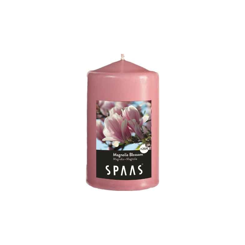 Bougie Cylindre parfumée magnolia 15 cm