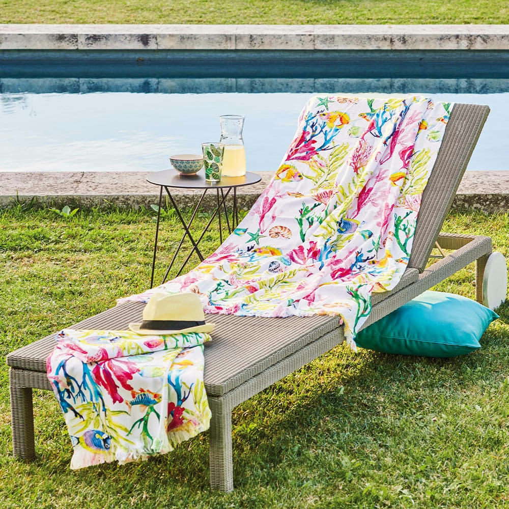 - Fouta  pur coton multicolore 90X160