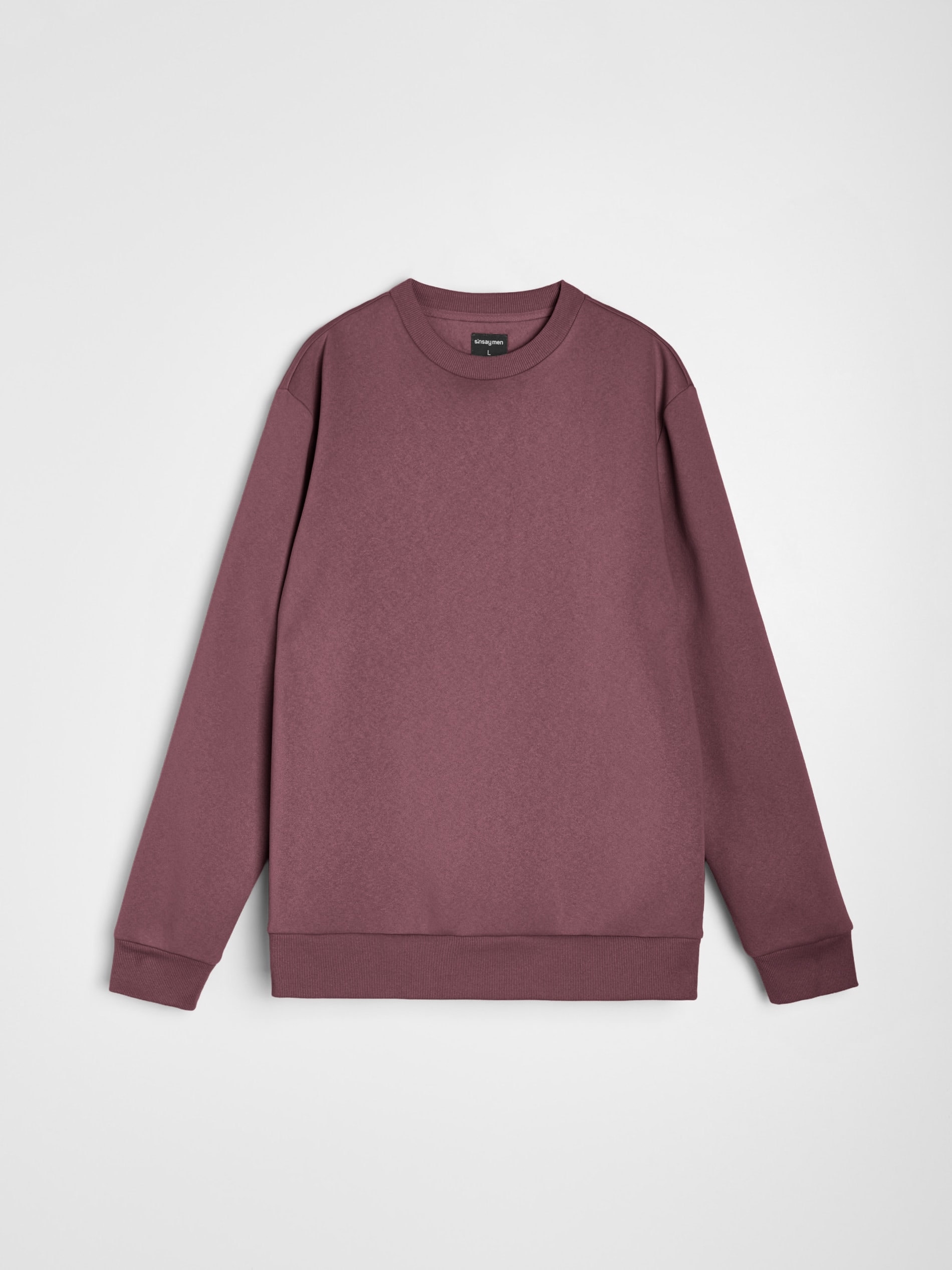 Bluza crewneck z domieszką bawełny