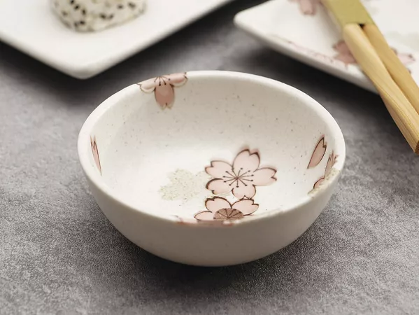 Zestaw do sushi dla 2 osób (4 el.) z pałeczkami Tokyo Design Studio - Sakura White 33758