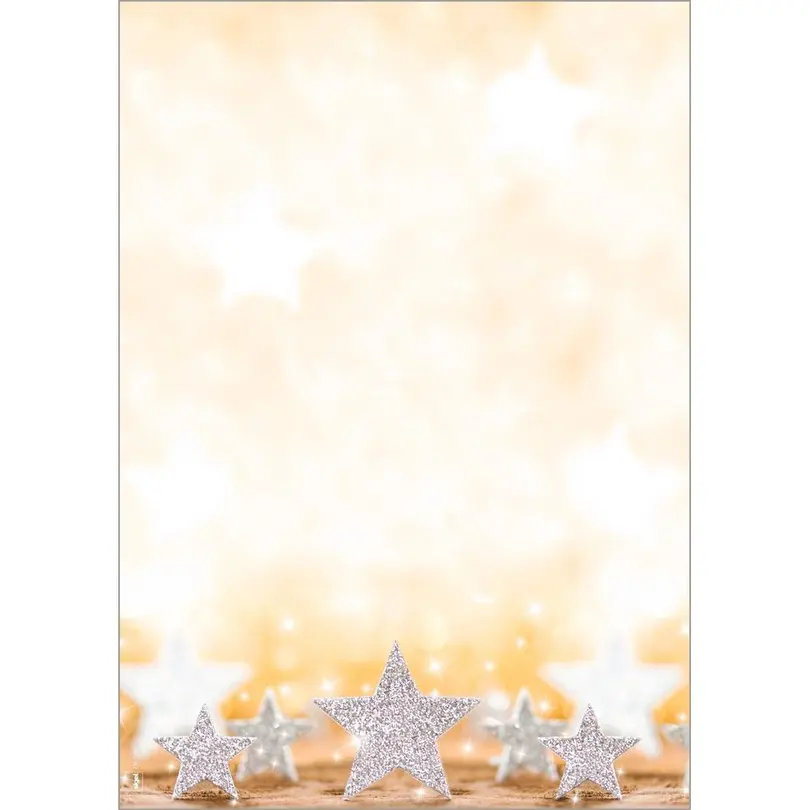 Büro-Notizblätter 100er-Set Glitter Stars
