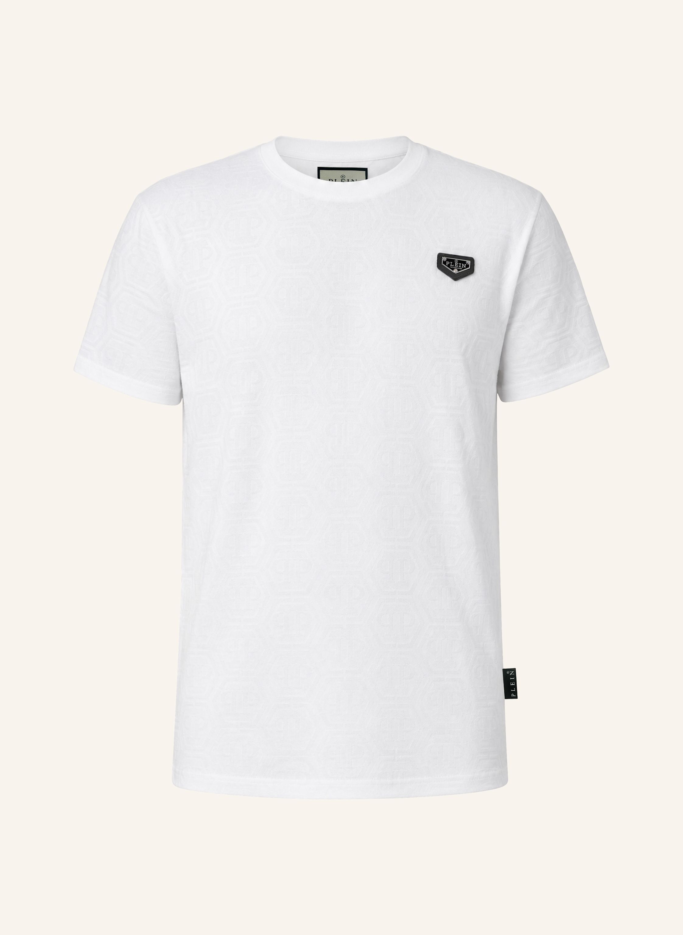 PHILIPP PLEIN Kurzarm-Rundhals-T-Shirt MONOGRAM