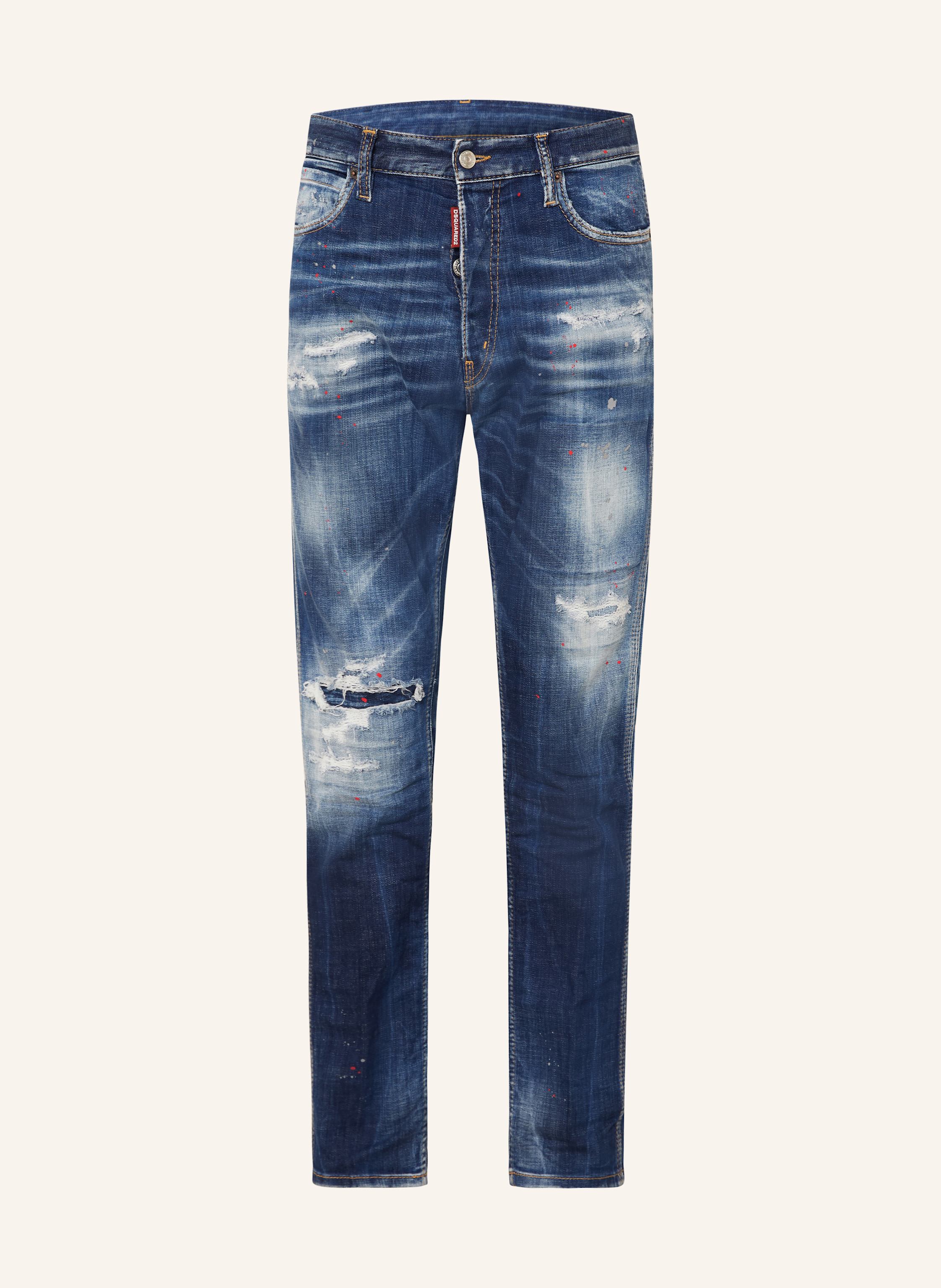 DSQUARED2 Destroyed-Jeans COOL GUY MINI Slim Fit