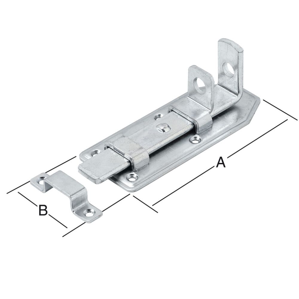 SKÅTE VORMANN 100X45MM GALVANISERT