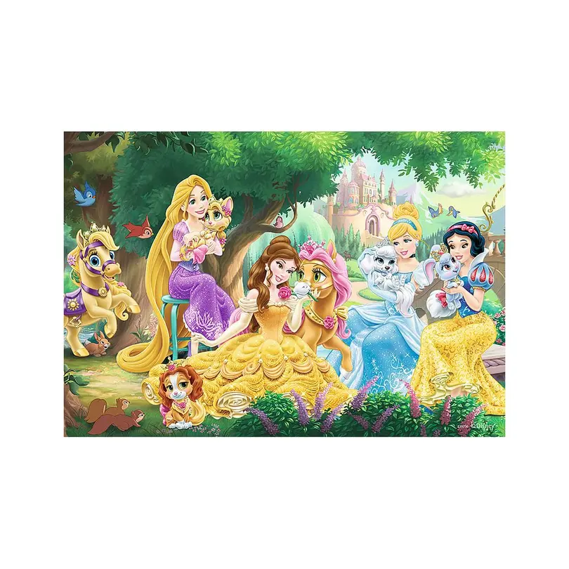 Puzzle 2er-Set Beste Freunde der Prinzessinnen