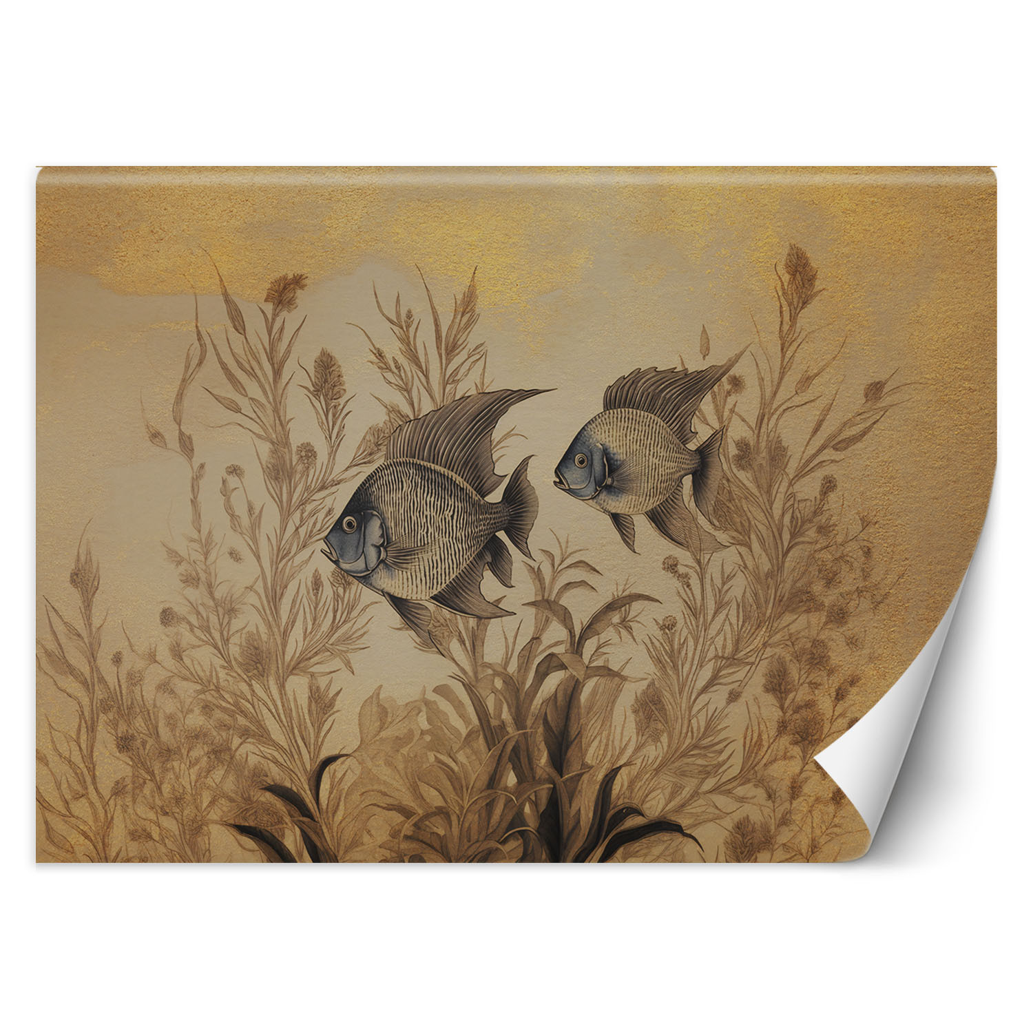 Feeby Fototapeta Ryby welony boho 150x105