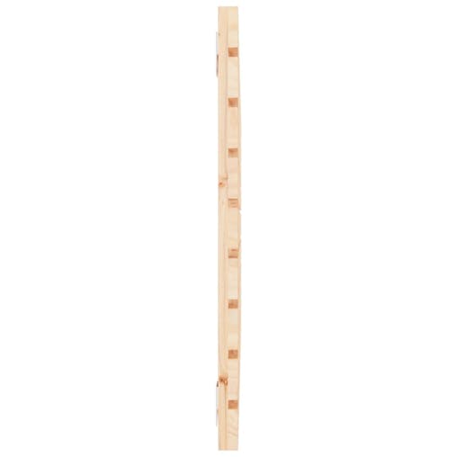 NNEVL Wall Headboard 96x3x63 cm Solid Wood Pine