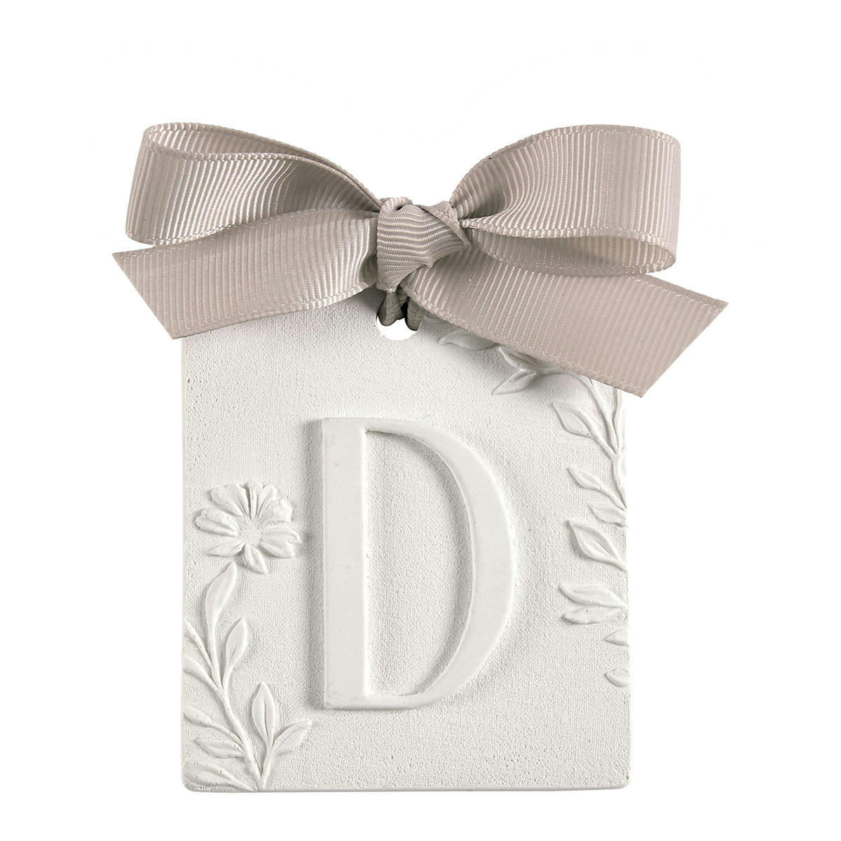 - Décor parfumé lettre D - Fleur de Coton