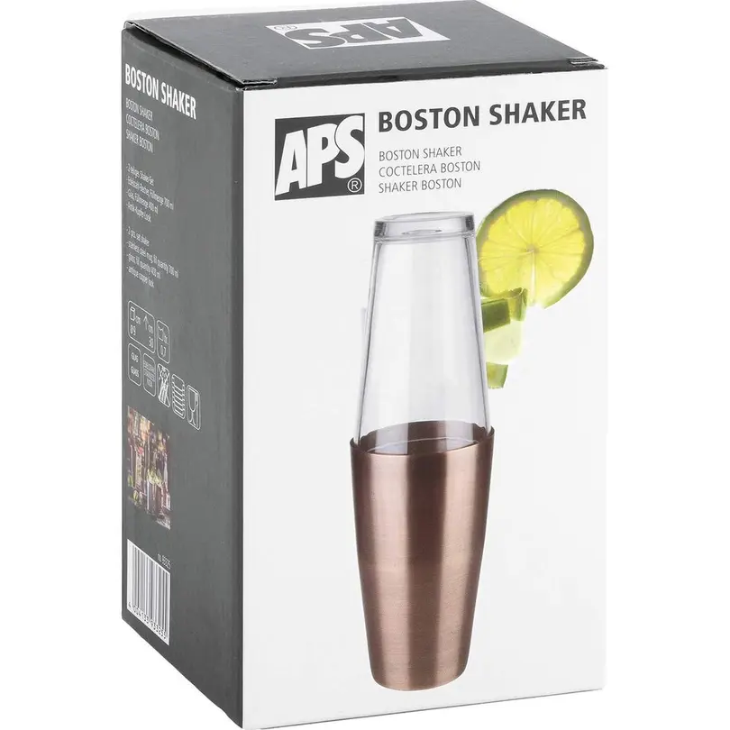 Cocktail-Shaker 2-teilig Boston