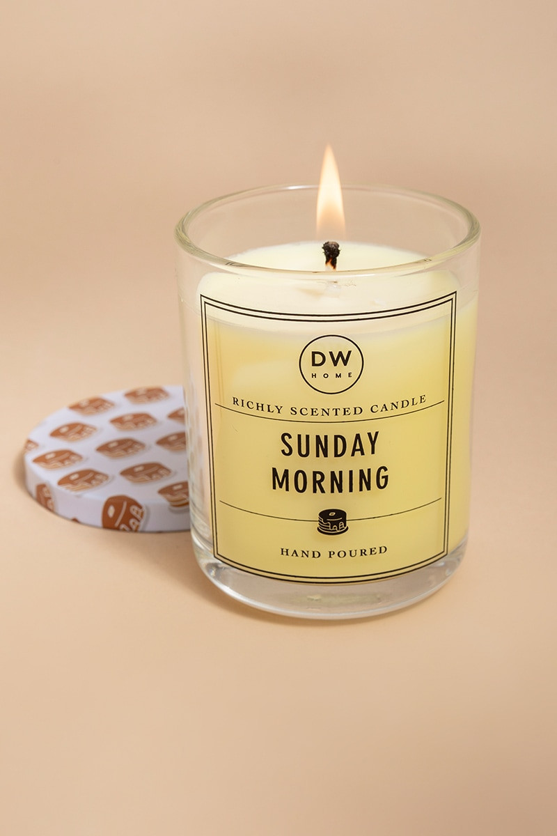DW Home Sunday Morning 4oz Scented Candle Jar