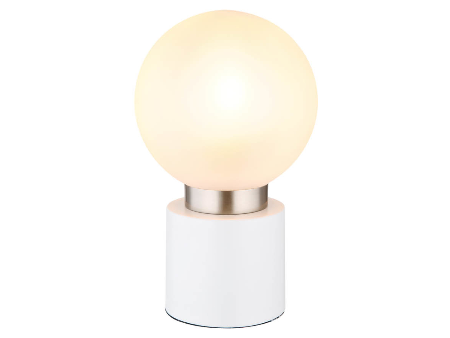 Lampa stołowa Marka metalowa biała