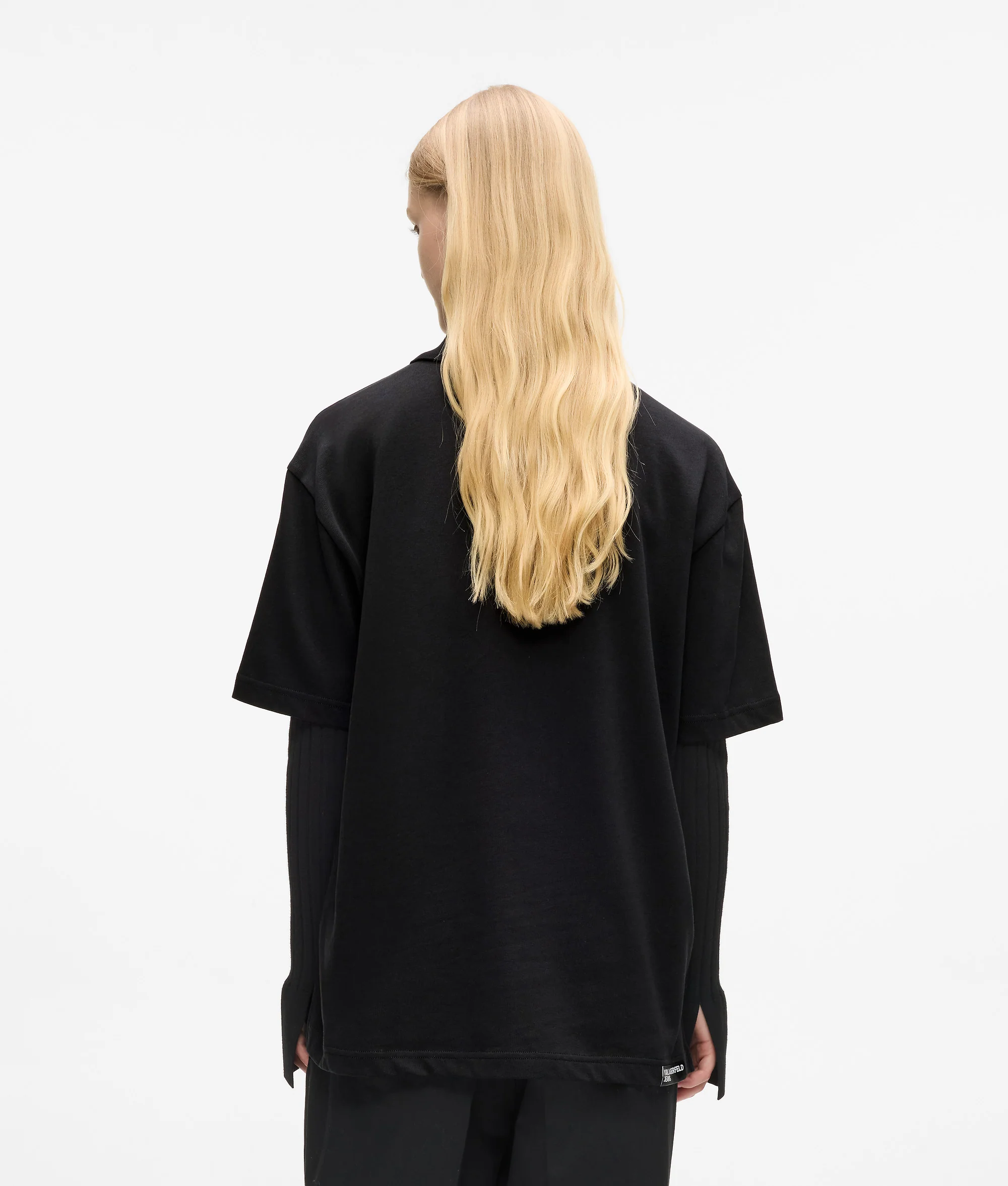 T-shirt Karl à motif numérisé