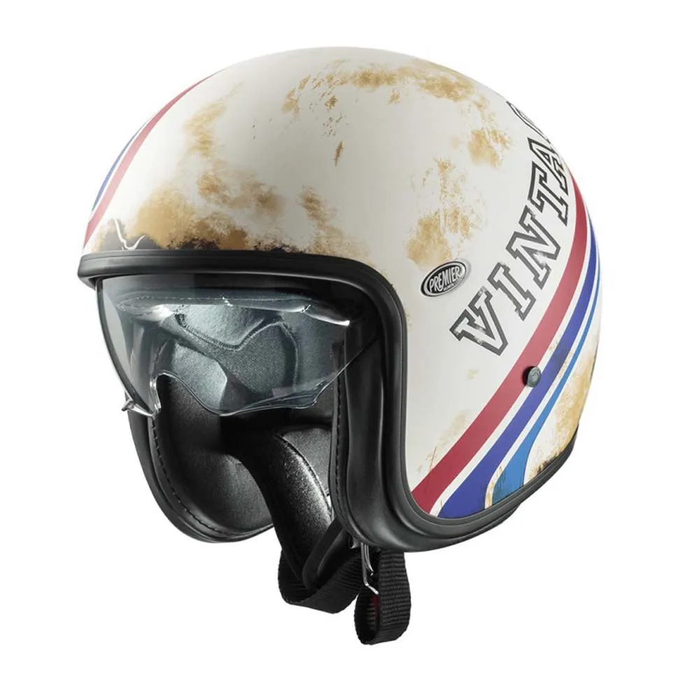 Premier Helmets 23 Vintage BTR 12 BM 22.06 open face helmet