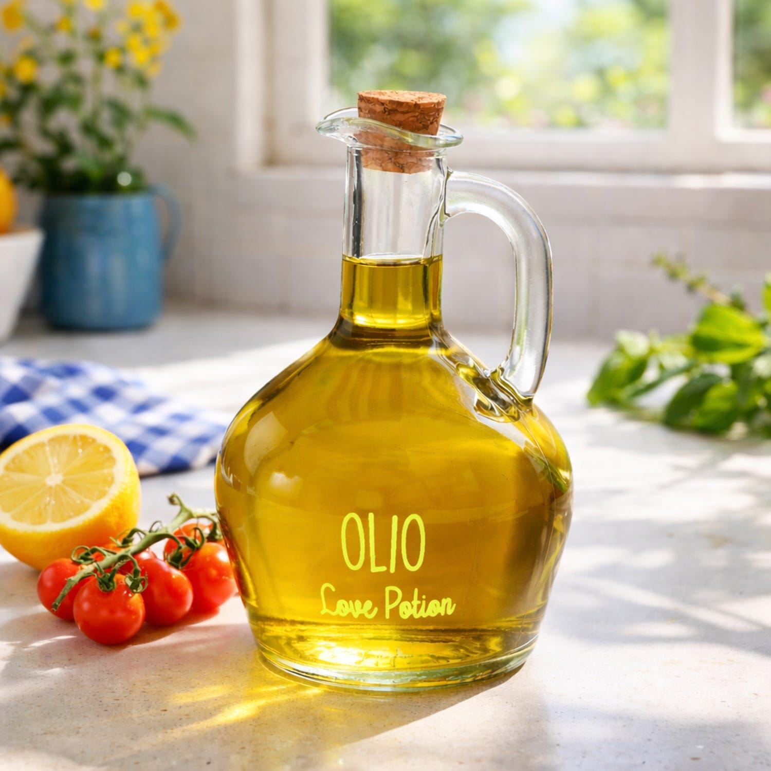 Oliera vetro 400 ml Love Potion Color Bloom