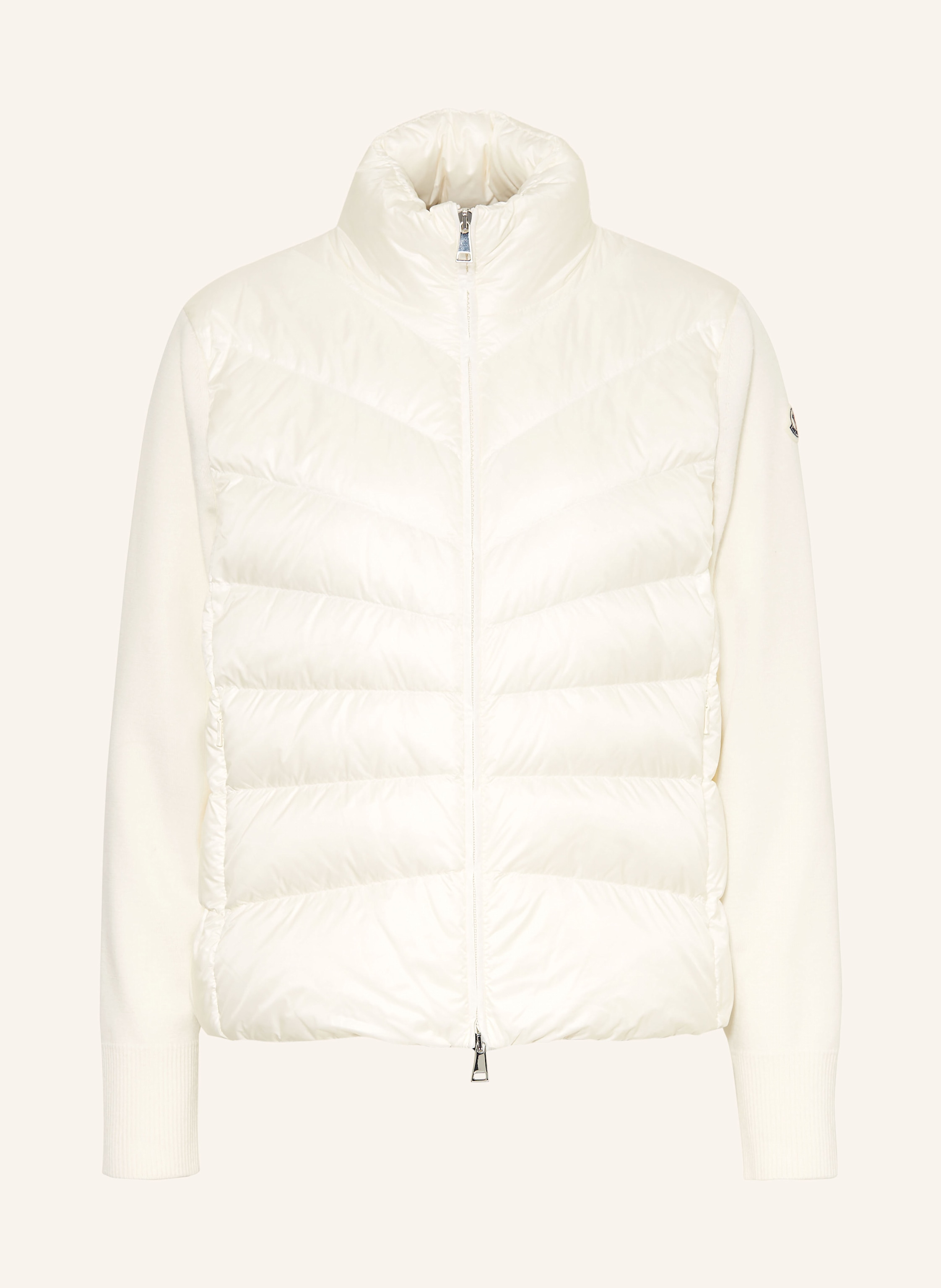 MONCLER Daunenjacke im Materialmix