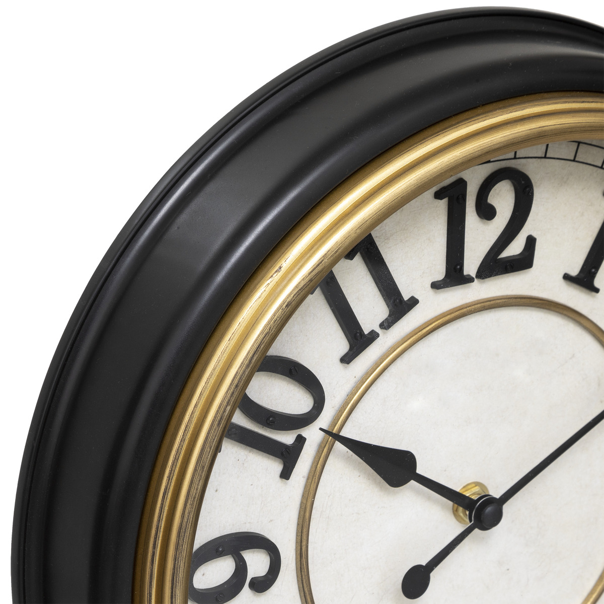 Clock"Nell" Black, D.29 cm