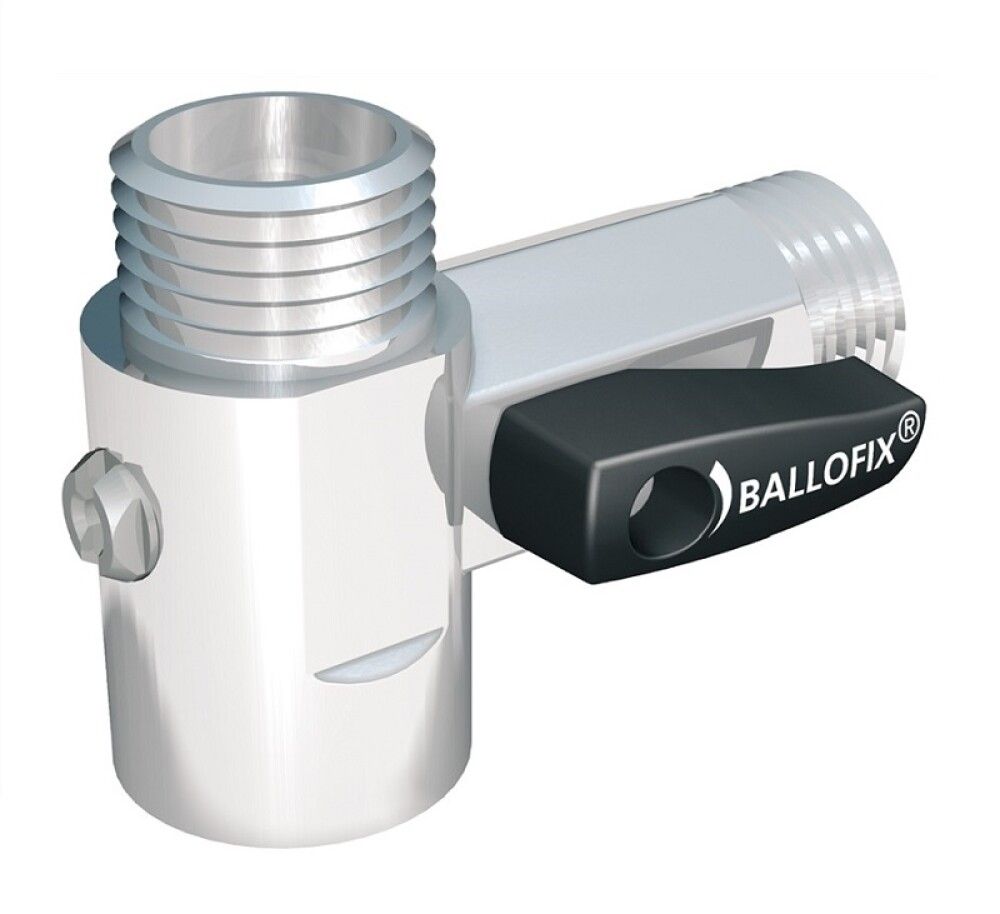 T-VENTIL BALLOFIX MED KONTRAVENTIL 1/2"