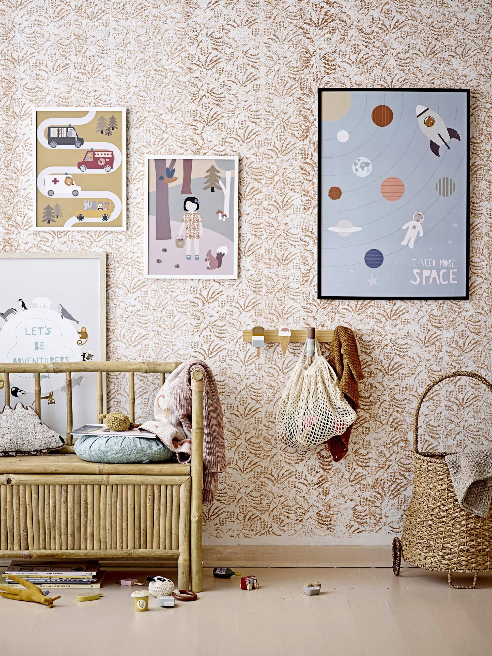 KIDS - Porte manteau Steevy L38cm