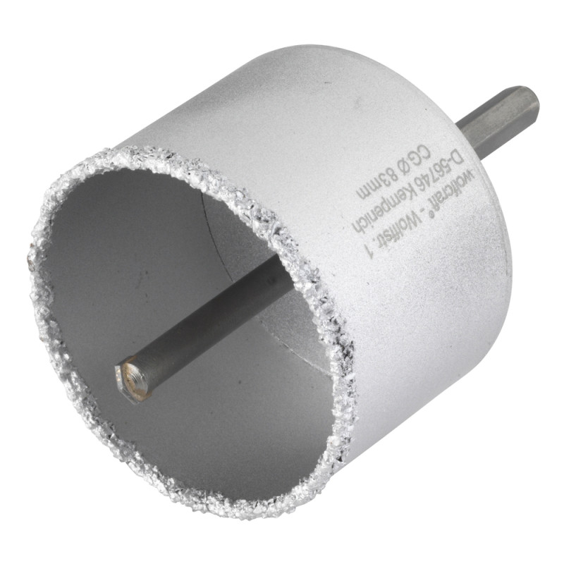 Trépan en carbure de tungstène Ø 83 mm WOLFCRAFT